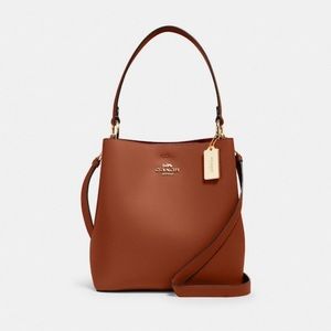 Coach Towne Bucket Bag (Redwood)